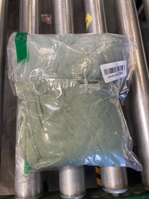 Photo 1 of 2 Pack Sage Green Cheesecloth Table Runner, 10Ft Boho Gauze Cheese Cloth Table Runners for Wedding, Party, Dinner, Baby Shower, 120 Inches Long Table Runner for St. Patrick's Day, Easter, Christmas