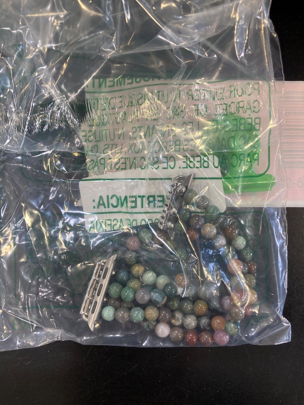 Photo 1 of KAI Top Bracelet Band Compatible with Apple Watch Band 38mm/40mm/41mm/42mm(S10) for Women, Natural Stone Beaded Elastic Stretchy Replacement Strap for iWatch Ultra SE Series 10 9 8 7 6 5 4 3 2 1