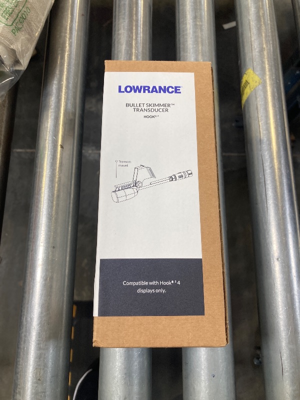 View 3 of Lowrance HOOK2 Bullet Skimmer Transducer for HOOK2 4 and HOOK2 4x Fish Finder 000-14027-001 , Gray
