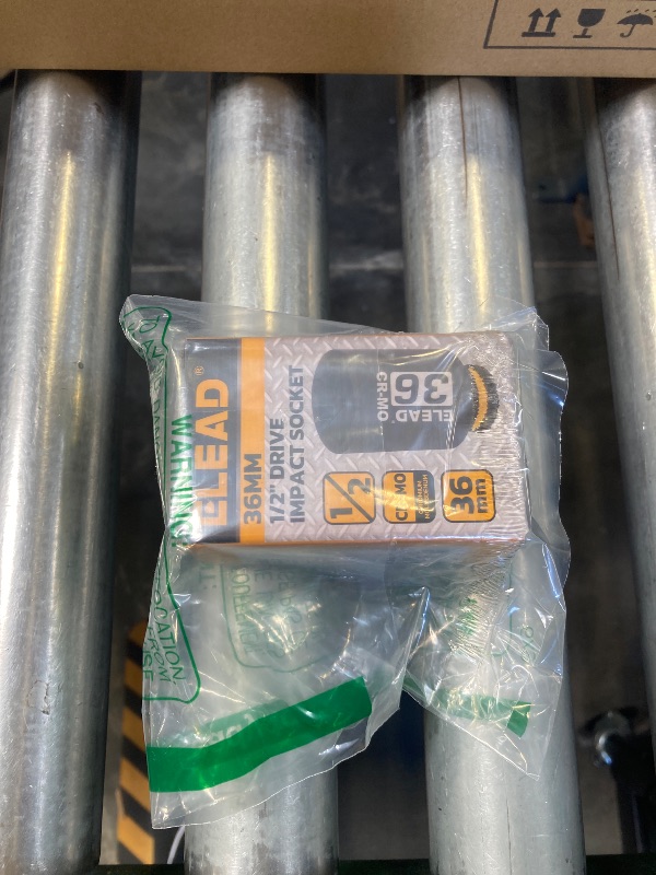 Photo 1 of ELEAD 36mm Socket 1/2" Drive Deep Impact Socket, Metric 6 Point 1/2-inch Drive Impact Axle Nut Sockets, CR-MO Nut Socket Set, Oil Filter Sockets, Tools for Easy Removal of Axle Shaft Nuts