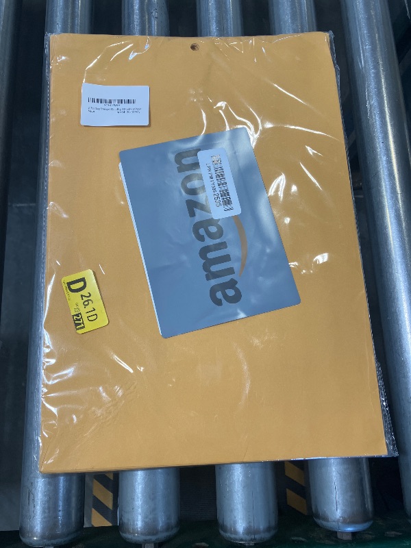 Photo 1 of 20 Pcs Clasp Envelopes 10x13, Creebe Large Yellow 10 x 13 Manilla Envelopes with Clasp and Gummed Seal for Mailing, 100 GSM Kraft Paper