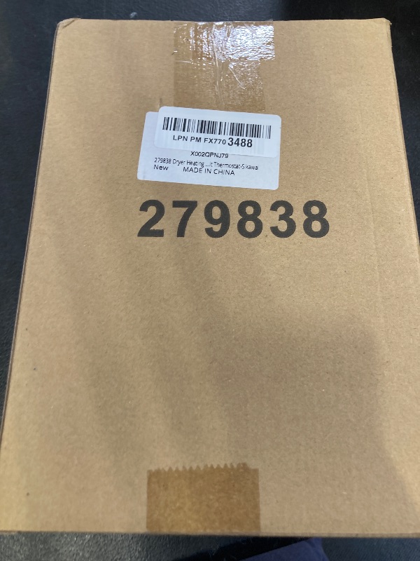 Photo 1 of 279838 Dryer Heating Element Fit for Whirlpool & Maytag & Kenmore Dryers Replaces AP3094254 PS334313 8565582 3403585 - with 3392519 3977393 Thermal Fuse & 3387134 3977767 High-Limit Thermostat-Sikawai