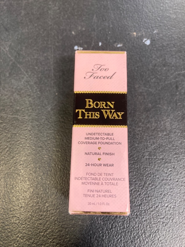 Photo 1 of Too Faced Born This Way Natural Finish Longwear Liquid Foundation | Medium-To-Full Coverage | Hydrating + Oil Free, 1.01 fl. oz.