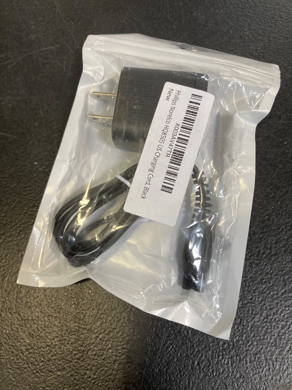 Photo 1 of Phillips Norelco HQ8505 US Charging Cord, Black