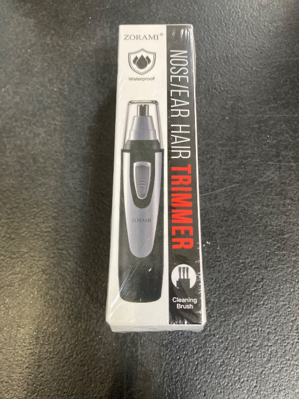 Photo 1 of Ear and Nose Hair Trimmer Clipper - 2026 Professional Painless Eyebrow & Facial Hair Trimmer for Men Women,Battery-Operated Trimmer with IPX7 Waterproof,Dual Edge Blades for Easy Cleansing Black