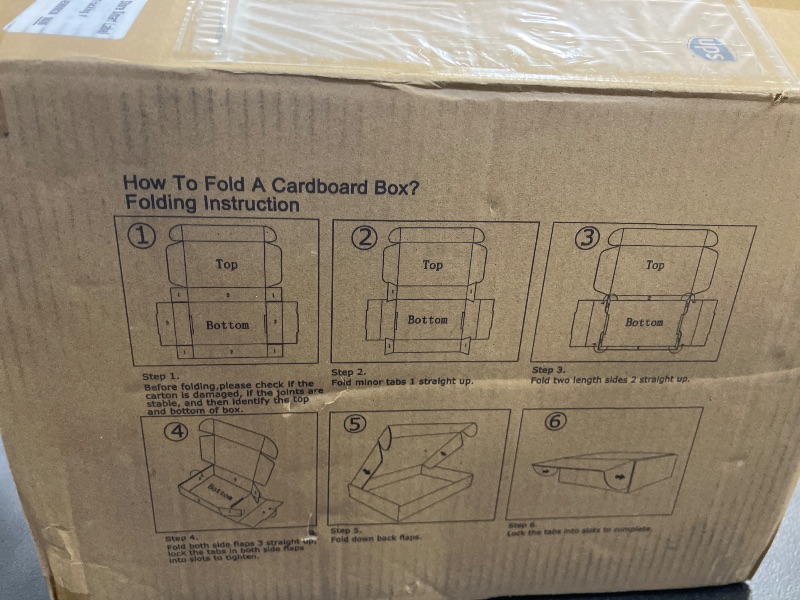 Photo 1 of RLAVBL 30 Pack 12x9x2 Shipping Boxes, White Corrugated Cardboard Mailer Box for Packing Mailing Small Business