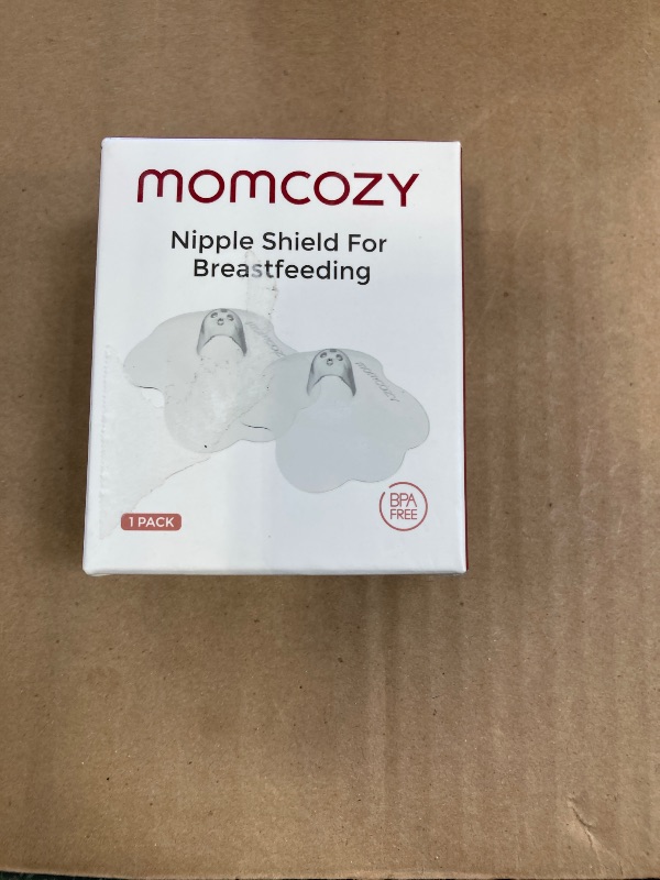 Photo 1 of Momcozy Nipple Shield, Floral Contact Nipple Shield for Breastfeeding Moms with Flat or Inverted Nipples, Made Without BPA/BPS (1 Pair, 20mm)