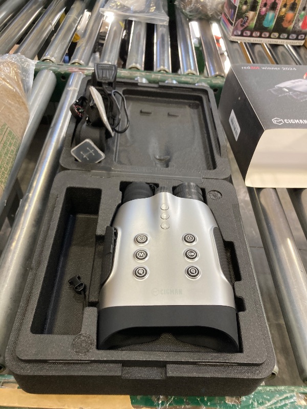 Photo 1 of CIGMAN True 4K Night Vision Binoculars,Infrared Goggles with Full-Color Low-Light Imaging, 7-Layer Coated Lens,18H Battery for Wildlife, Security, Outdoor Adventure