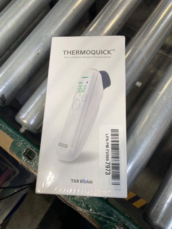 Photo 1 of 3-in-1 No Touch Forehead Thermometer - Body & Room Temperature + Indoor Humidity Check | Baby Thermometer for Infants, Kids, Adults, Medical Grade, All-in-one Family Care Device