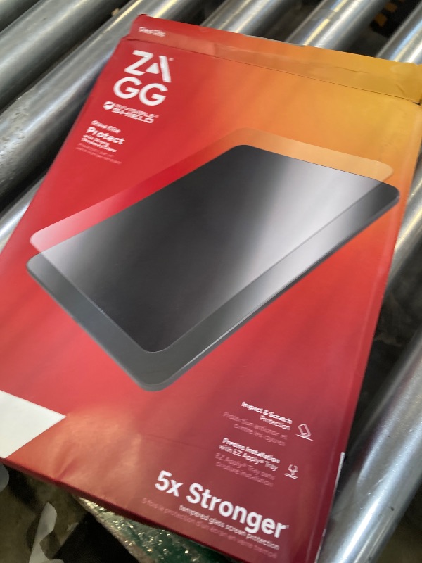 Photo 1 of ZAGG Glass Elite Screen Protector for iPad Air 13 Inch M3/M2 (2025/2024) – 5X Stronger Tempered Glass, Scratch & Shatter Protection, Smudge-Resistant, Easy Install, Case Friendly
