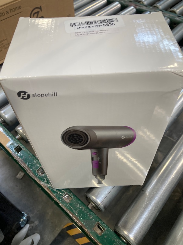 Photo 1 of slopehill Professional Ionic Hair Dryer, Powerful 1800W Fast Drying Low Noise Blow Dryer with 2 Concentrator Nozzle 1 Diffuser Attachments for Home Salon Travel (Mocha Mousse)