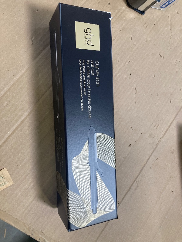 Photo 1 of ghd Curve Soft Curl Iron - 1.25” Ceramic Curling Iron for Long-Lasting Volume, Soft Curls and Waves - 365ºF Safe Heat Technology with Fast Heat-Up, Cool Tip and Auto Sleep Mode - Black