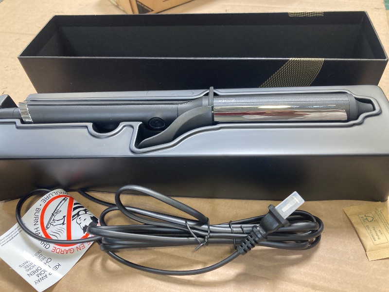 Photo 1 of ghd Curve Soft Curl Iron - 1.25” Ceramic Curling Iron for Long-Lasting Volume, Soft Curls and Waves - 365ºF Safe Heat Technology with Fast Heat-Up, Cool Tip and Auto Sleep Mode - Black