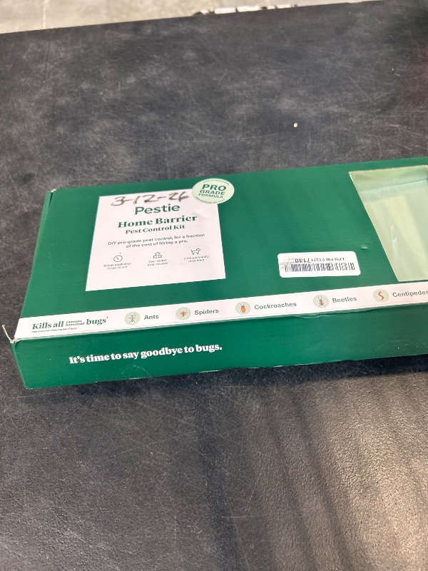 Photo 1 of Pestie Home Barrier Pest Control Kit, Expert Pest Control for Your Home, Fast-Acting, Long-Lasting Insect Killer, Professional Spray Protects Against Common Pests
