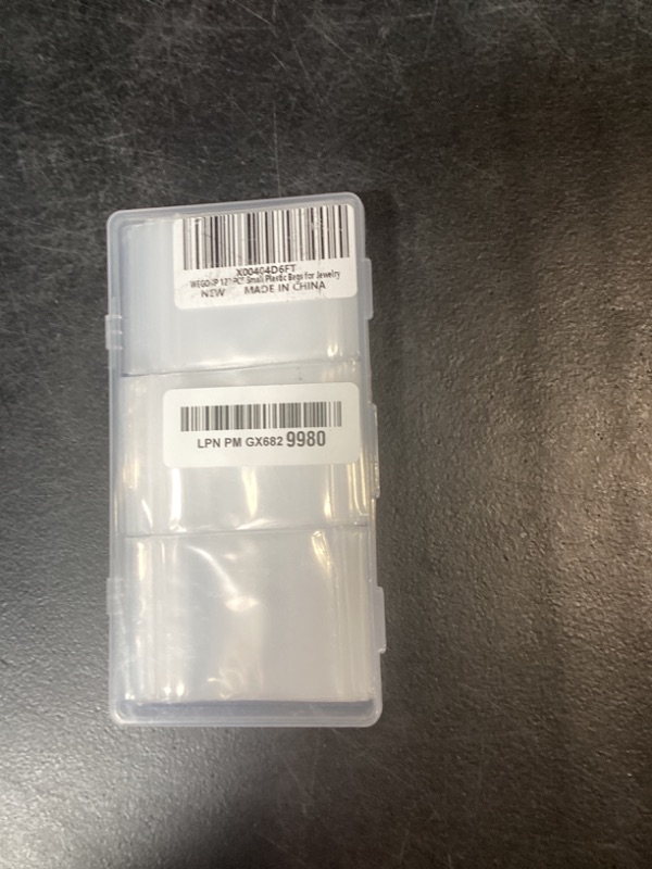 Photo 1 of WEGOUP 120 PCS Small Plastic Bags for Jewelry, 2" x 2.76" Resealable Clear Poly Baggies, 2.4 Mil Mini Zip Bags for Small Business, Storage, Gifts, Candy, Screws