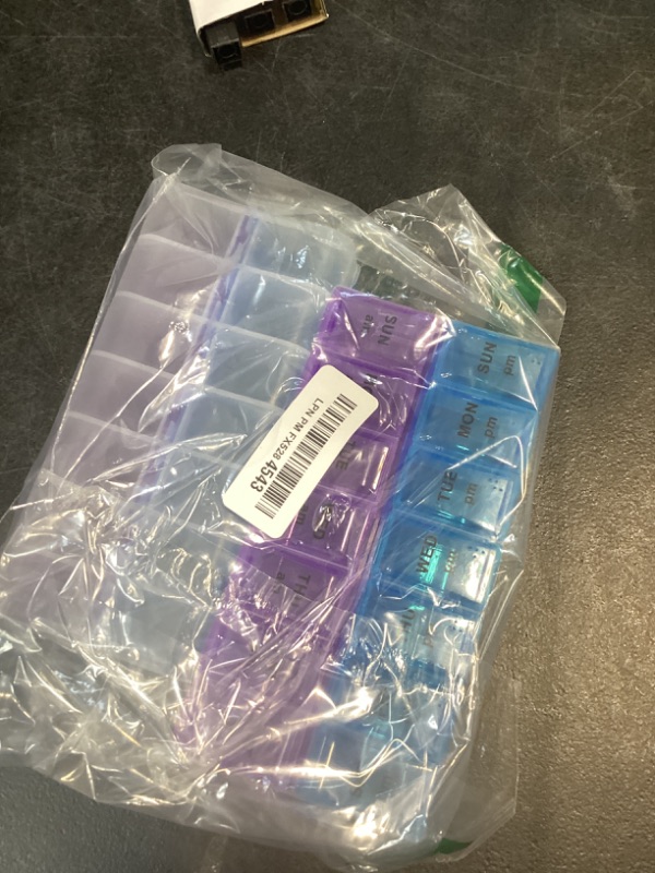 Photo 1 of MEDca Weekly Pill Organizer, Twice-a-Day, Pack of 2