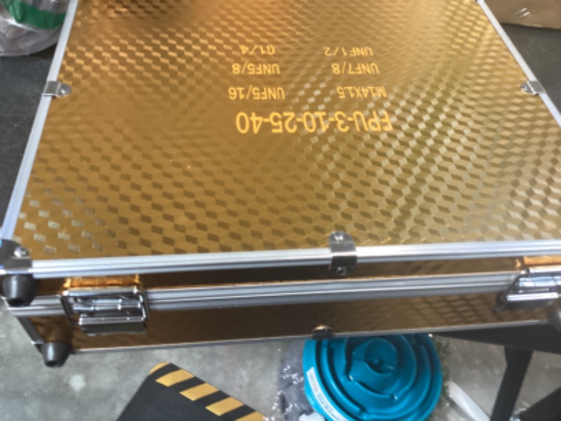Photo 1 of GRYVOZE Upgraded Hydraulic Nitrogen Accumulator Charging Kit, Pressure Test and Fill System, Gas Charge Tools with 3 Gauges, 7 Accumulator Adapters with Flat-Cut Design, G5/8 to CGA580 Adapter