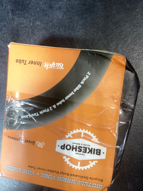 Photo 1 of 2 Pack 26" x1.90/2.125 Bicycle Inner Tube & Bike Tubes - 32mm Schrader Valve Butyl Rubber Inner Tube for Mountain & Road Bikes - Includes 2 Tire Levers & Rim Strips