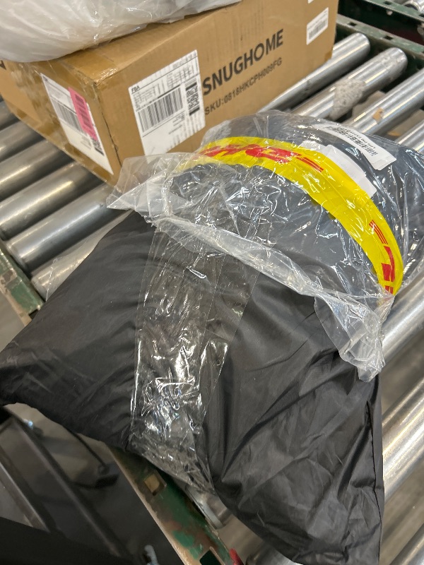 Photo 1 of Partuto All-Weather Waterproof Car Cover - UV-Resistant Outdoor Full Exterior Protection for Peugeot 208 190T-PU Black with Right Side Zipper