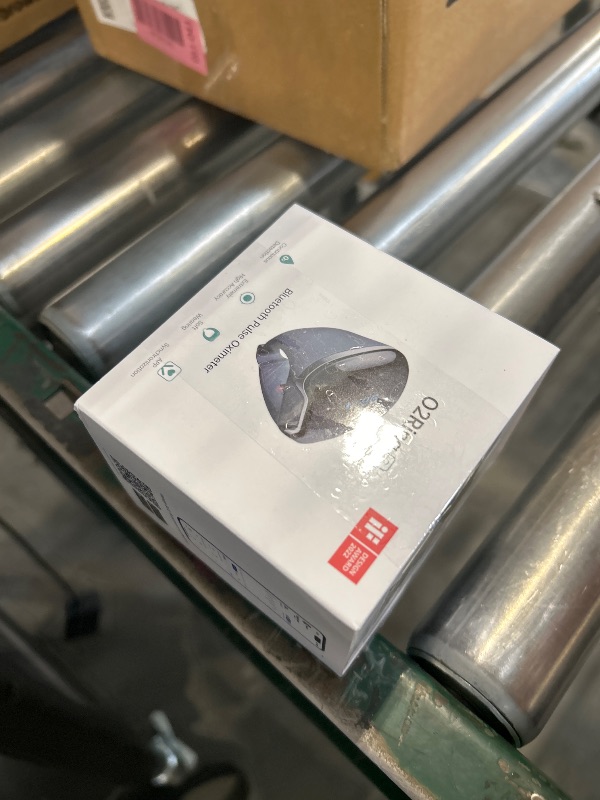 Photo 1 of Wellue O2Ring-S Oxygen Monitor with Vibration Reminder, Bluetooth Pulse Oximeter Tracks SPO2 and Pulse Rate, 24 hrs Battery Life, 4*10 Hours Built-in Memory, Rechargeable Pulse Ox with Free PC & APP