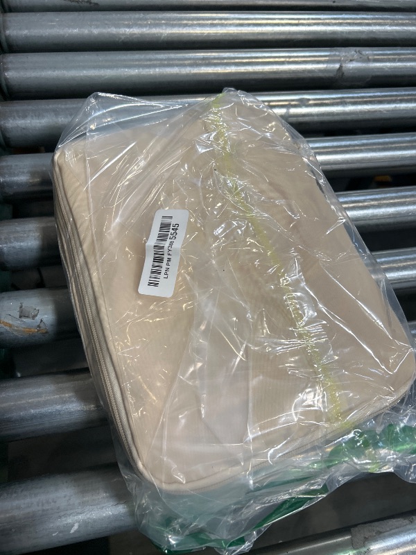 Photo 1 of BAGAIL 4 Set/6 Set/8 Set Compression Packing Cubes Travel Accessories Expandable Packing Organizers (Square Mesh, 06-Beige)