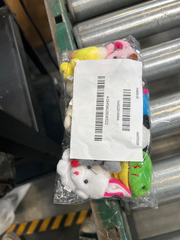 Photo 1 of 10Pcs Finger Puppets Set - Soft Plush Animals Finger Puppet Toys for Kids, Mini Plush Figures Toy Assortment for Boys & Girls, Party Favors for Shows, Playtime, Schools