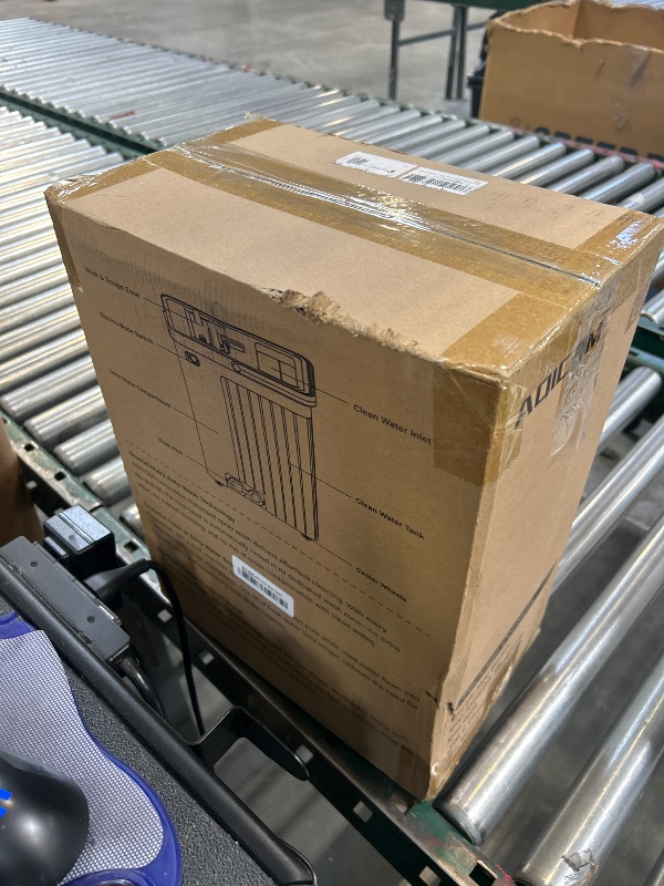 Photo 1 of ADICOM Mop and Bucket Set | Auto-Spray Cleaning | Dirty Water Separation Keep Water Fresh | Flat Mop & Bucket with Scraper | 3X Washable Pads | Mops for Floor Cleaning Valentine's Day Gift