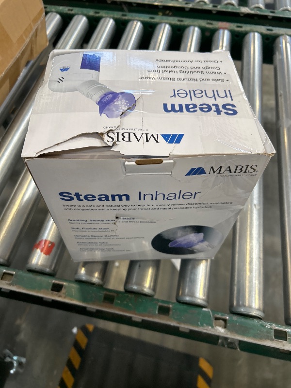 Photo 1 of MABIS Facial Steamer, Steam Inhaler, FSA Eligible, Vaporizer or Vocal Steamer with Aromatherapy Diffuser and Soft Face Mask for Cleansing, Sinus Pressure, Congestion, Colds and Cough, 25mL