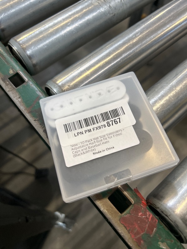 Photo 1 of 10 Pack Hat Size Extenders – Adjustable Half-Size Fit for Fitted Caps and Baseball Hats (Black&White)