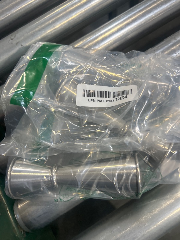 Photo 1 of 3PCS Double Jigger & Cocktail Jiggers Stainless Steel 1 OZ X 2 OZ Alcohol Measuring Tools