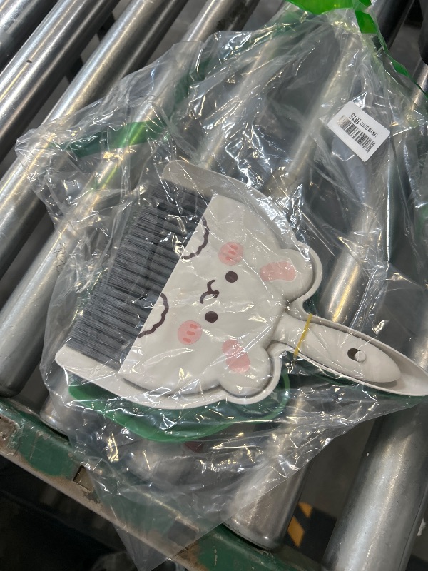 Photo 1 of 2Pcs Mini Broom and Dustpan Set,Each Set Comes with A Broom and A Dustpan Ldeal for Tight Spaces in Desk Boxes