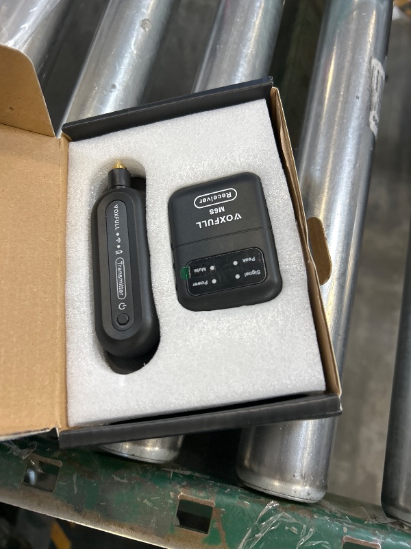 Photo 1 of VOXFULL Stereo Wireless in Ear Monitor System 2.4G Wireless IEM System with Transmitter Clip on Receiver Automatic Pairing in-Ear Monitoring for Church,Stage,Live Performance (M6S)