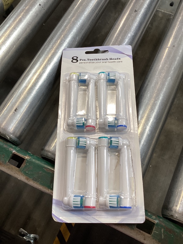 Photo 1 of SetSail Toothbrush Heads for Oral B, 8 Pack Professional Electric Toothbrush Replacement Heads Medium Soft Dupont Bristles Replacement Toothbrush Heads Precision Clean Brush Heads Refills