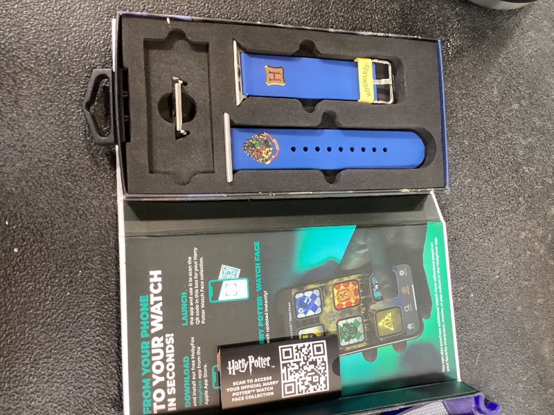 Photo 1 of Harry Potter - Hogwarts Smartwatch Band ñ Officially Licensed, Compatible with Every Size & Series of Apple Watch (watch not included)
