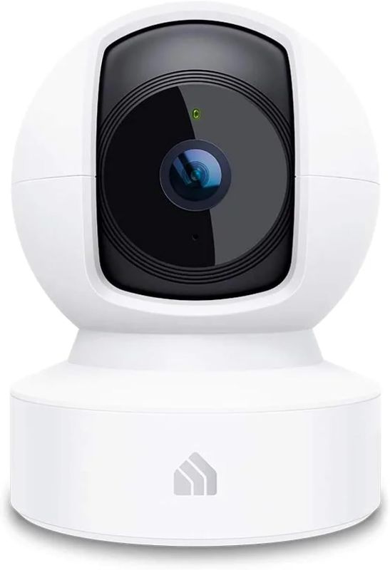 Photo 1 of Kasa 1080p Indoor Pan/Tilt Wired Security Camera - Works as a Baby & Pet Monitor, Motion Detection & Tracking, 2-Way Audio, Night Vision, Subscription-Free Local Storage or Optional Cloud, EC70
