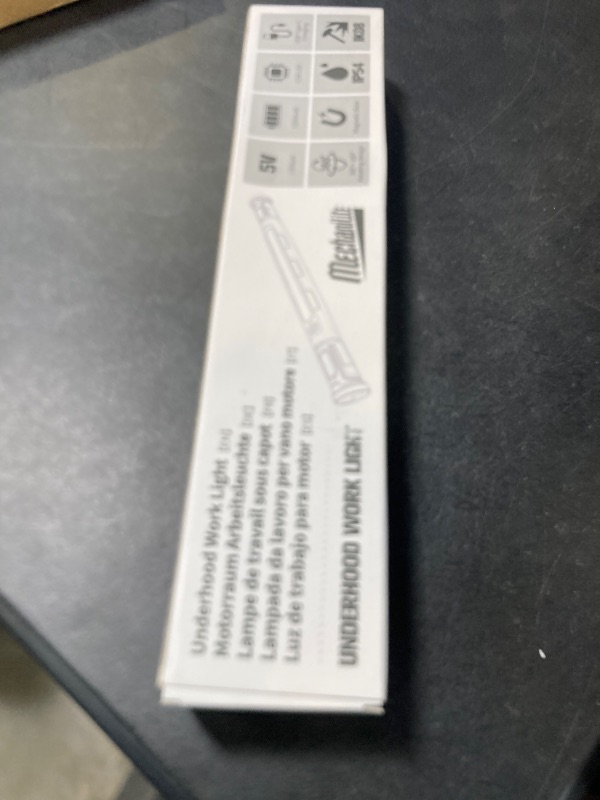 Photo 1 of MechaniLite Under Hood Work Light Bar, 3000LM LED Magnetic Light Bar with Hooks, 5200mAh Cordless Rechargeable Hood Light for Mechanic/Car Repairing/Garage-Green