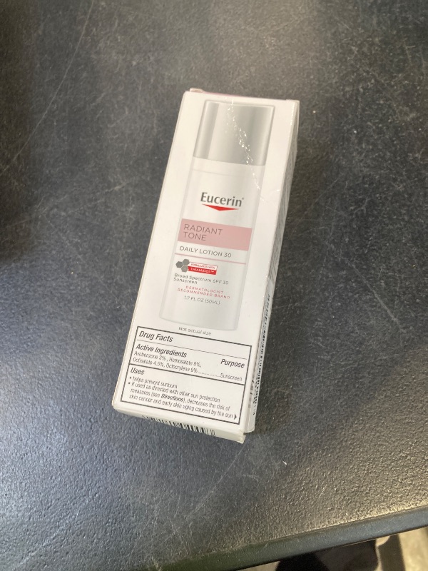 Photo 1 of Eucerin Radiant Tone Daily Face Lotion with SPF 30, Dark Spot Corrector with Thiamidol, Face Moisturizer Helps Visibly Reduce the Look of Persistent Dark Spots, All Skin Types, 1.7 Fl Oz Bottle