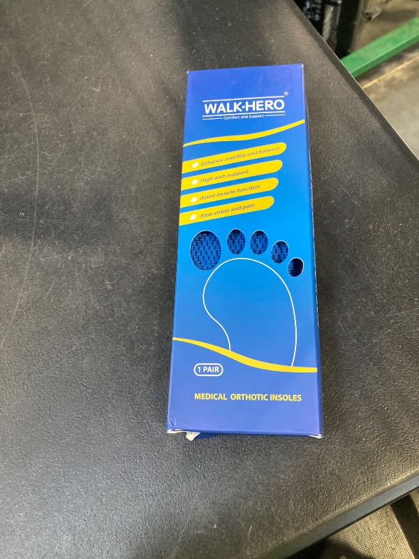 Photo 1 of Plantar Fasciitis Feet Insoles Arch Supports Orthotics Inserts Relieve Flat Feet, High Arch (Mens 5-5 1/2 | Womens 7-7 1/2)