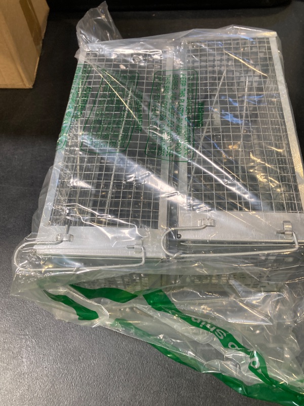 Photo 1 of 2 Packs Humane Rat Trap Outdoor, Wanqueen Humane Mouse Traps Indoor for Home, Small Rodent Chipmunk Trap and Other Live Animal Cage Catch and Release