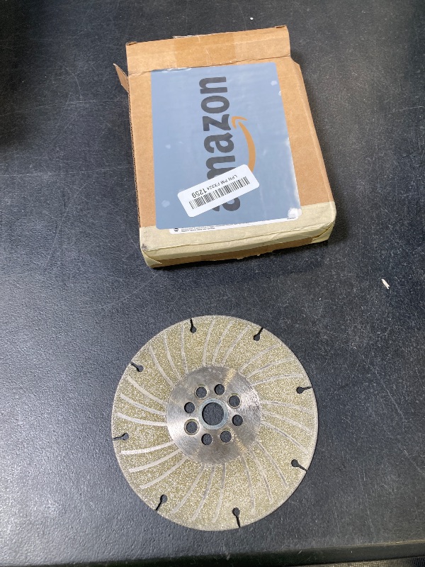 Photo 1 of Zhehao Electroplated Diamond Grinding Wheel, 6" M14 Thread Angle Grinding Wheel Indestructible Multitool Diamond Blade Disc for Cutting Concrete Marble Shaping Porcelain Stoneware Tile Granite