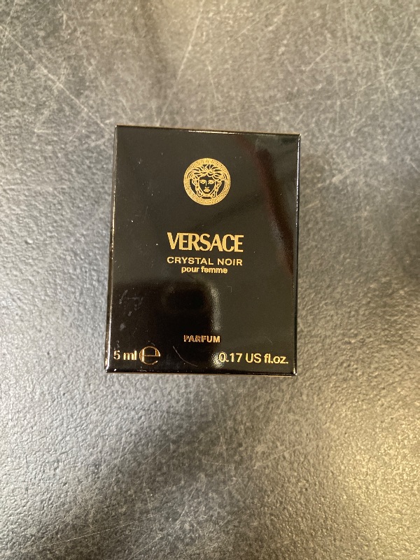 Photo 1 of Versace Crystal Noir Perfume for Women Mini Parfum Splash 0.17 Ounce