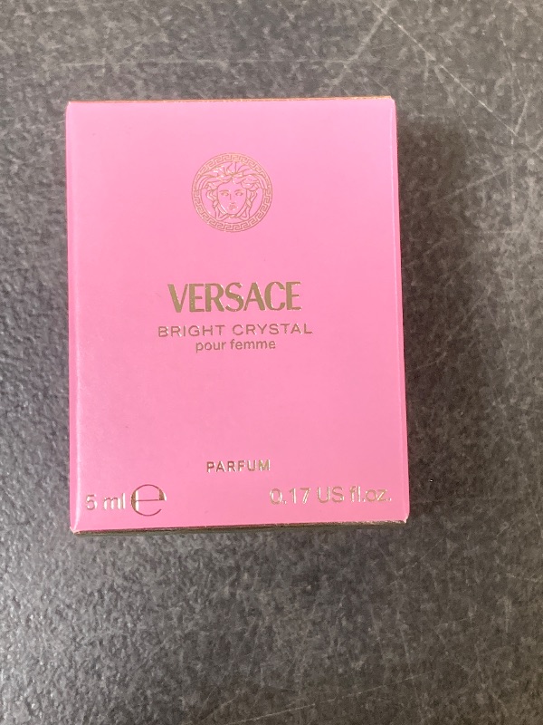 Photo 1 of MIN - Versace Bright Crystal Pour Femme Perfume for Women Mini EDP Splash 0.17 Ounce