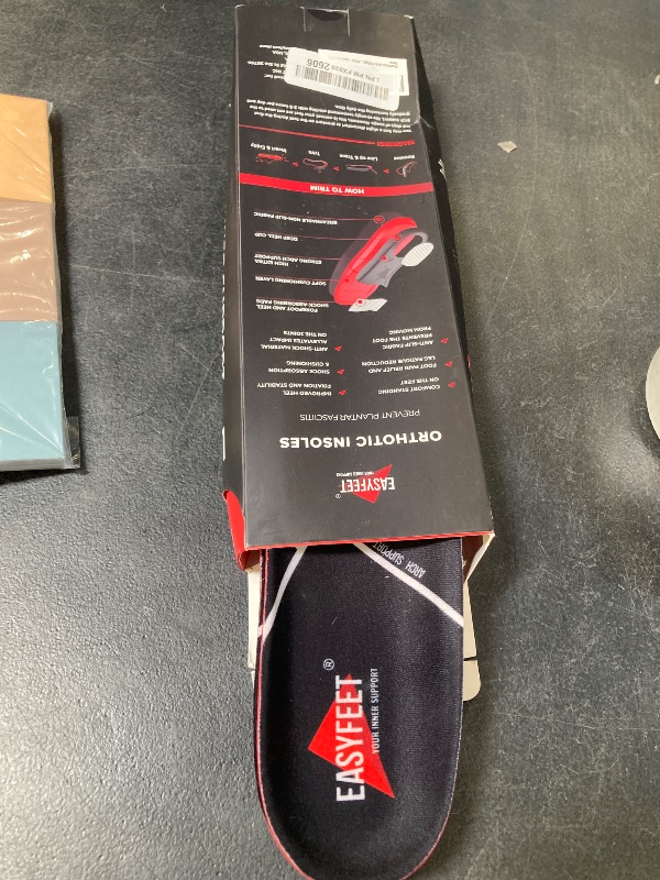 Photo 1 of Premium Anti-Fatigue Shoe High Arch Support Insoles Men Women - Plantar Fasciitis Inserts - Orthotic Inserts Shoe Soles Standing All Day - Flat Feet Foot - Work Boot Insoles