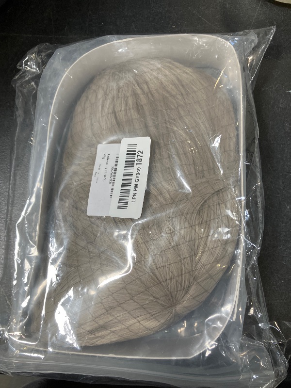 Photo 1 of Aadesso Anime JJK Inumaki Toge Short Straight Gray Cosplay Wig Synthetic Hair With Wig Cap