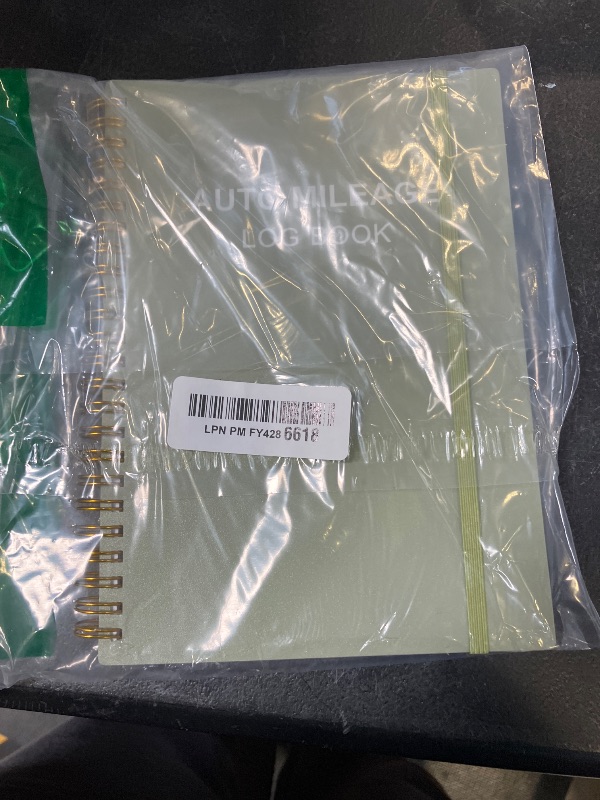 Photo 1 of Auto Mileage Log Book – Vehicle Maintenance Log Book, Miles Log Book for Car with Odometer,Expense,Gas Consumption & Lubrication,Repairs and Accessories, 5.8" x 8.5", Green