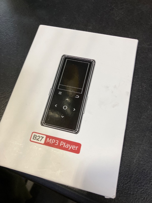 Photo 1 of 128GB MP3 Player with Bluetooth 5.2, AiMoonsa Music Player with Built-in HD Speaker, FM Radio, Voice Recorder, HiFi Sound, E-Book, Earphones Included