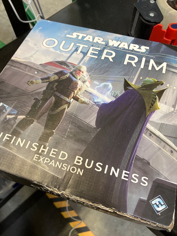 Photo 1 of Asmodee Star Wars: Outer Rim - Unfinished Business Expansion - Strategy Game, Adventure Game for Kids & Adults, Ages 14+, 1-4 Players, 3-4 Hour Playtime