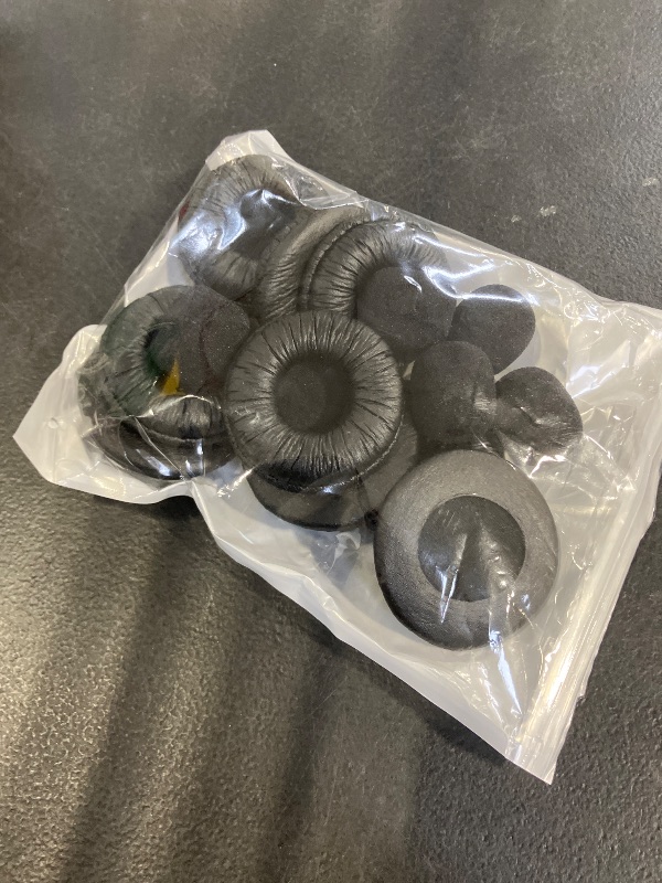 Photo 1 of Jabra Headset Ear Cushions, Earpads Replacement 50mm Ear Pad Covers for Jabra PRO 920 930 935 9450 GN 2000 BIZ 1500 2400II Plantronics Blackwire 3220 3320 C320 HW251N HW261N HW520 Headphones (10 Pack)