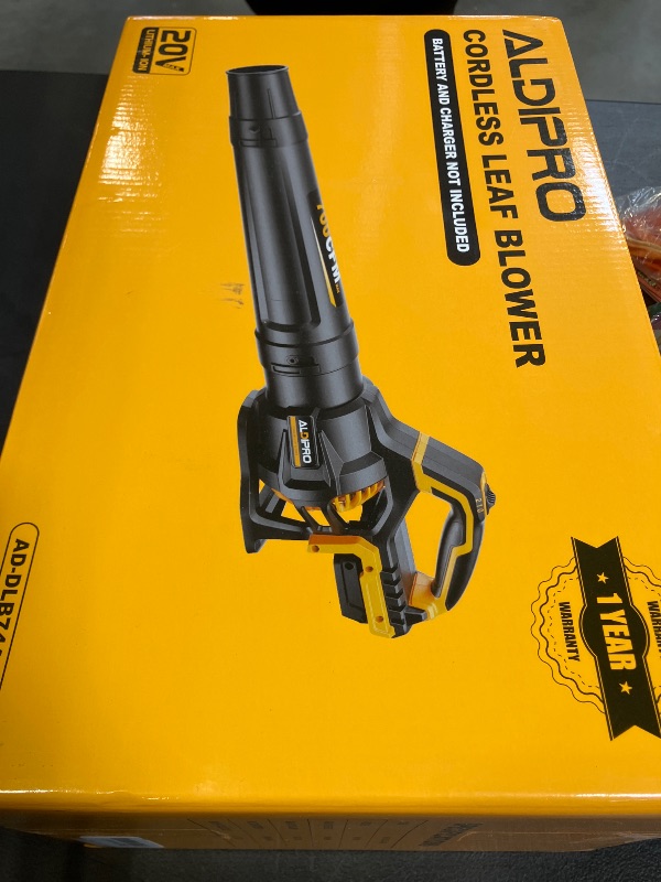 Photo 1 of 700 CFM Cordless Leaf Blower Compatible with DeWalt 20V Max Battery, 200 MPH Heavy-Duty Battery Powered Handheld Blower, Rugged Leaf Blower for Lawn Care, Yard Debris & Winter Snow (Bare Tool)