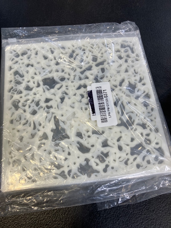 Photo 1 of Crtiin 8 Pcs Knockdown Texture Drywall Repair Tool 8 x 8 Inch Plastic Texture Stencil Drywall Tools Plaster Tools Wall Texture Panels for Wall Profession DIY Repair Supplies